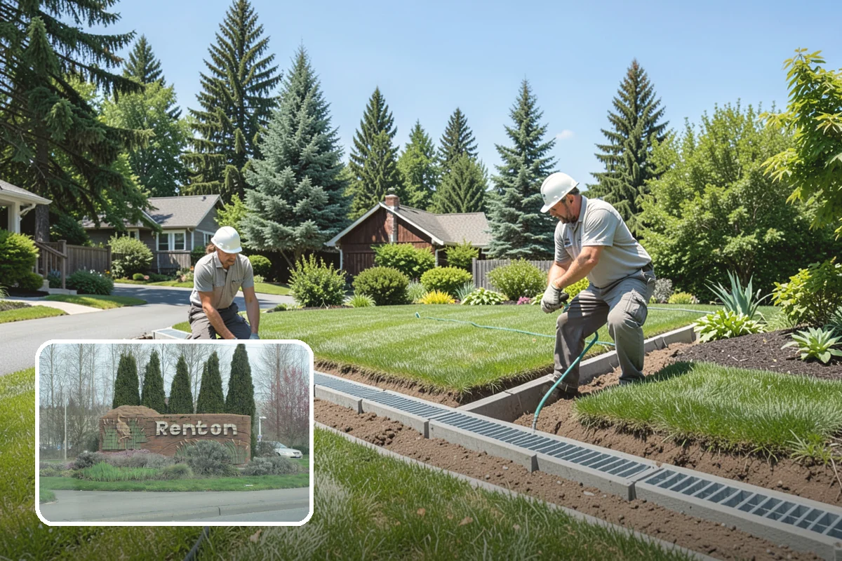 Pea Gravel Installation in Renton, King County, WA - Comfortable, barefoot-friendly surface for patios and paths