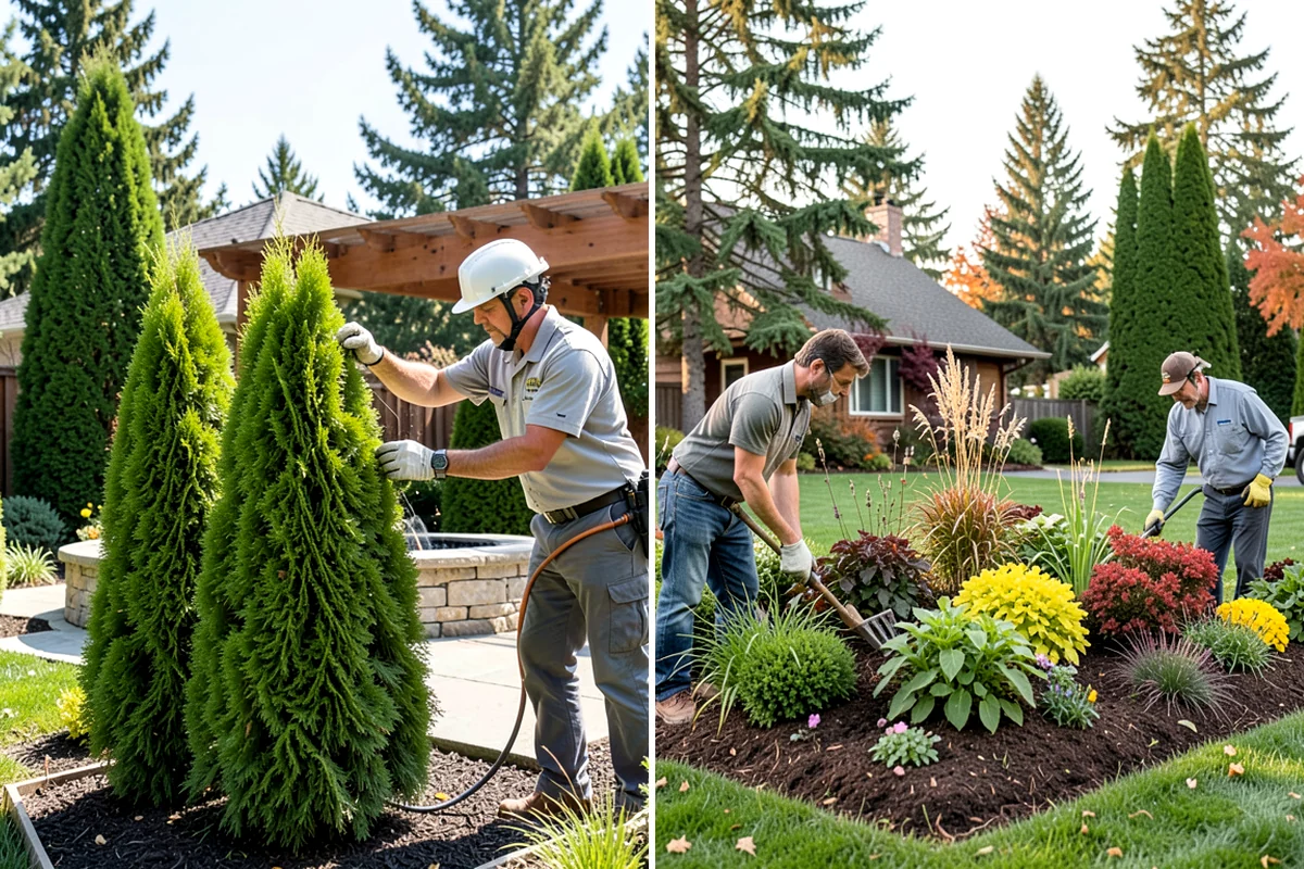 Pea Gravel Installation in SeaTac, King County, WA - Grade and slope the area for positive drainage away from structures