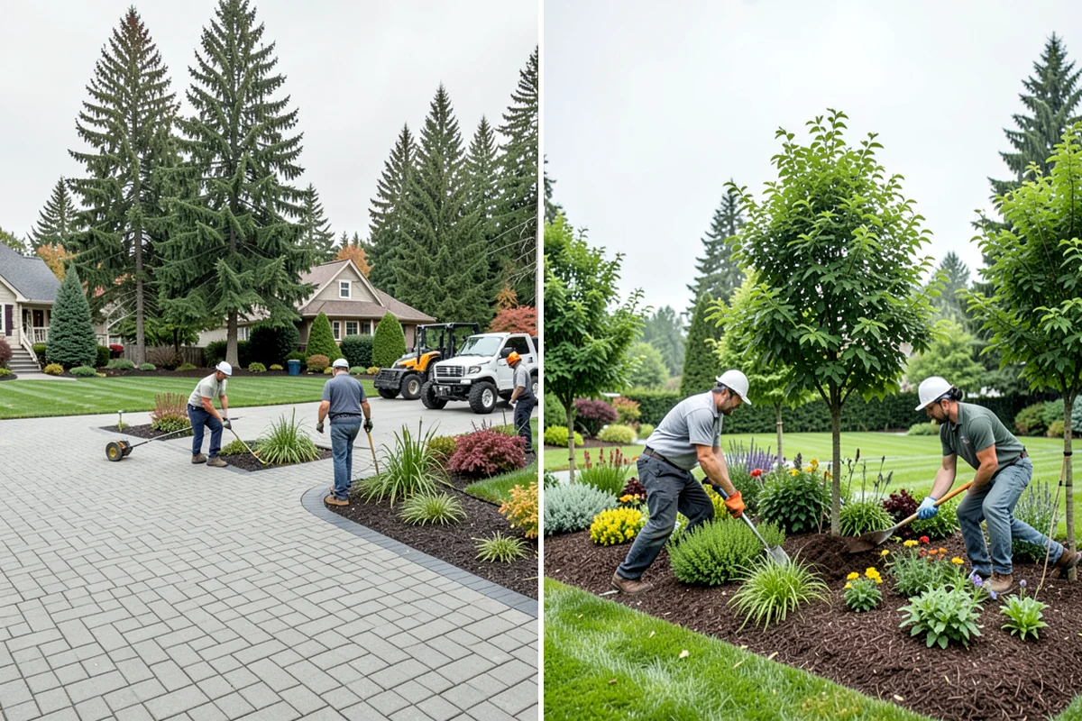 Pea Gravel Installation in Seattle, King County, WA - Grade and slope the area for positive drainage away from structures