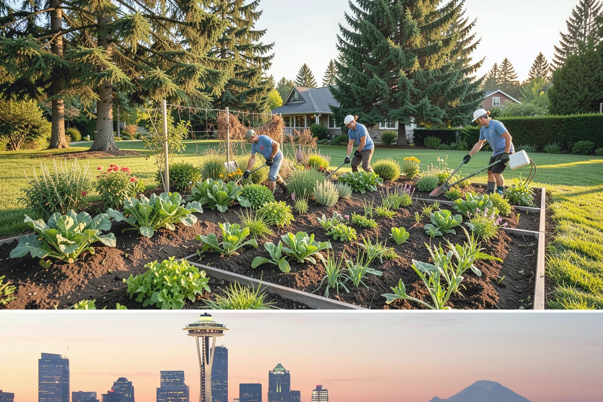 Pea Gravel Installation in Seattle, King County, WA - Pea gravel installs well year-round here, though drier late-spring through early-fall days make base compaction and grading far...
