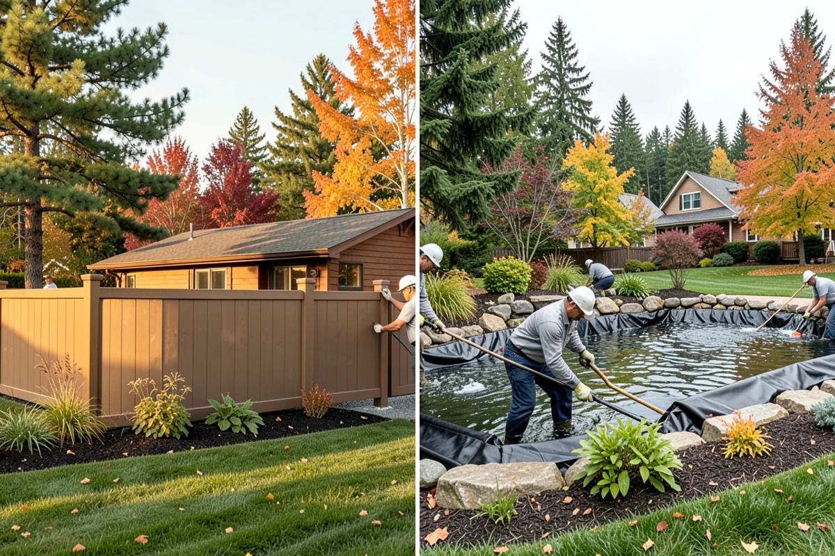Pea Gravel Installation in Snoqualmie, King County, WA - Grade and slope the area for positive drainage away from structures