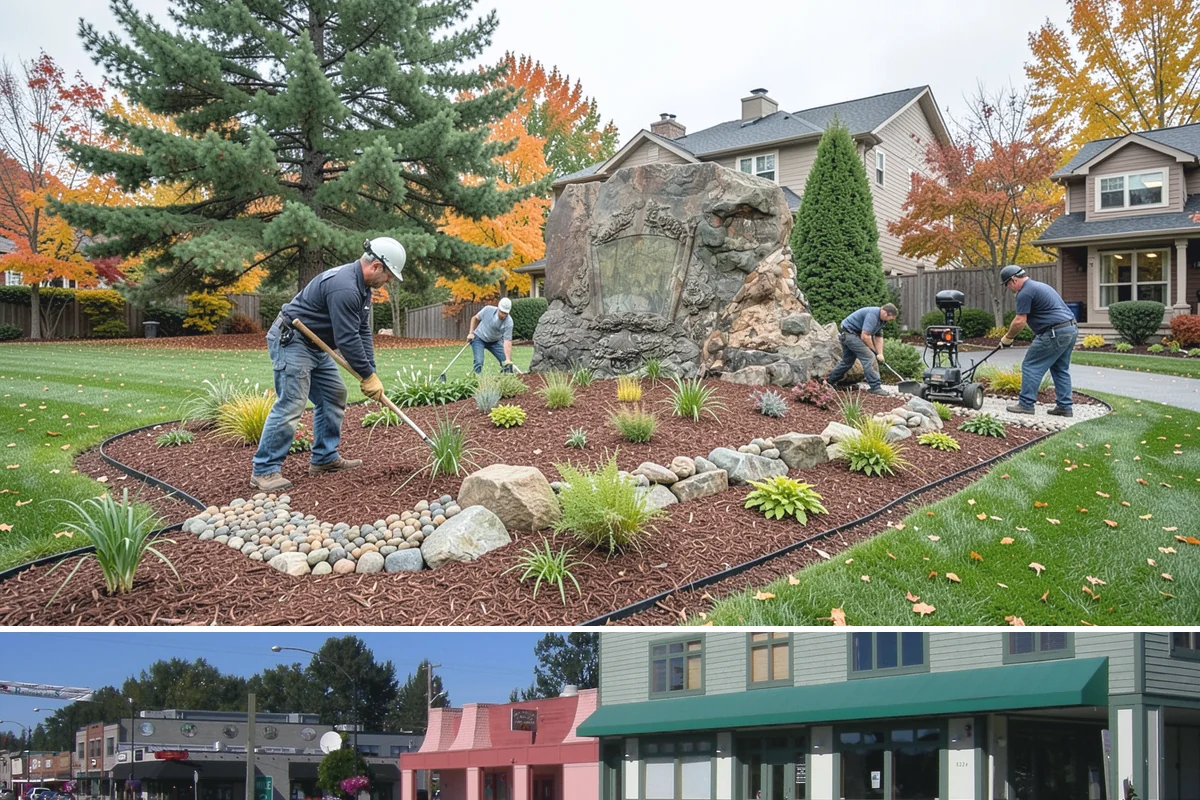 Pea Gravel Installation in Snoqualmie, King County, WA - Pea gravel installs well year-round here, though drier late-spring through early-fall days make base compaction and grading far...