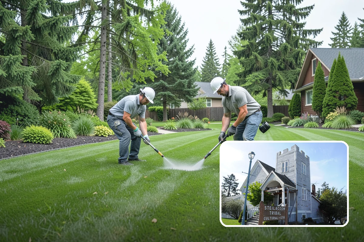 Pea Gravel Installation in Steilacoom, Pierce County, WA - Comfortable, barefoot-friendly surface for patios and paths
