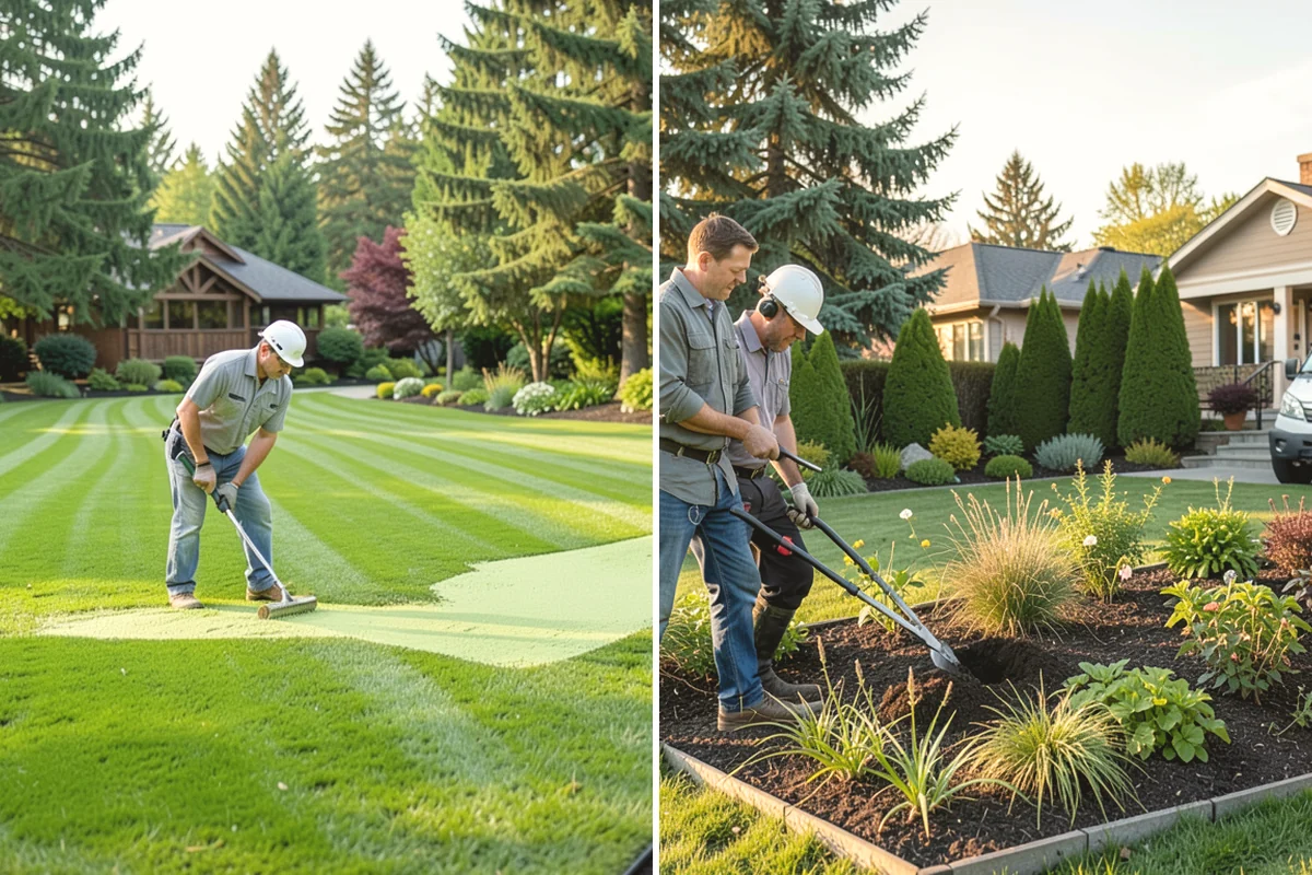 Pea Gravel Installation in Tacoma, Pierce County, WA - Grade and slope the area for positive drainage away from structures