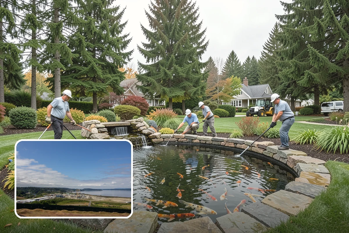 Pea Gravel Installation in University Place, Pierce County, WA - Comfortable, barefoot-friendly surface for patios and paths