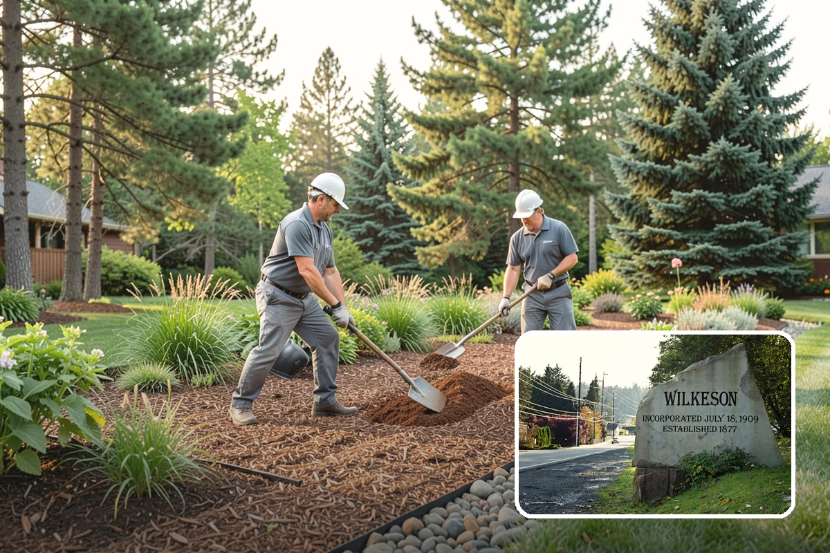 Pea Gravel Installation in Wilkeson, Pierce County, WA - Comfortable, barefoot-friendly surface for patios and paths