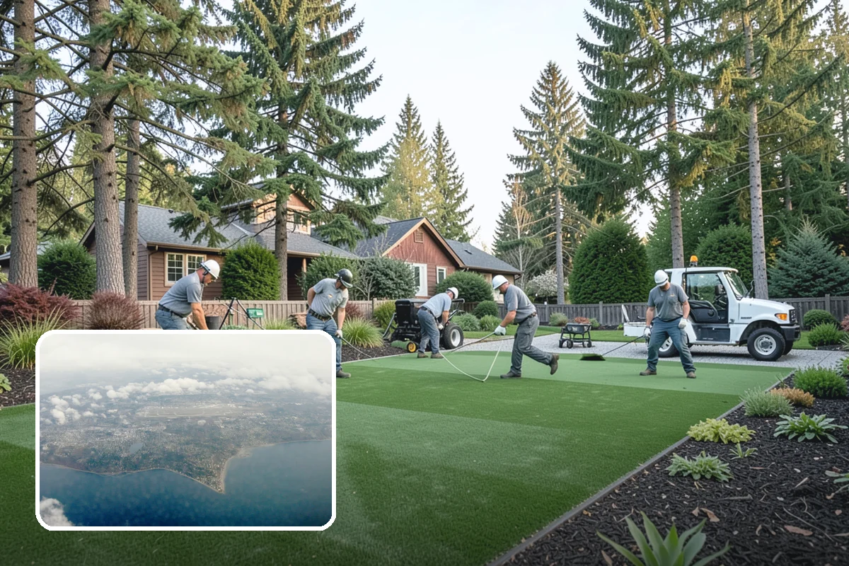 Pear Tree Pruning in Burien, King County, WA - Opens congested, upright growth
