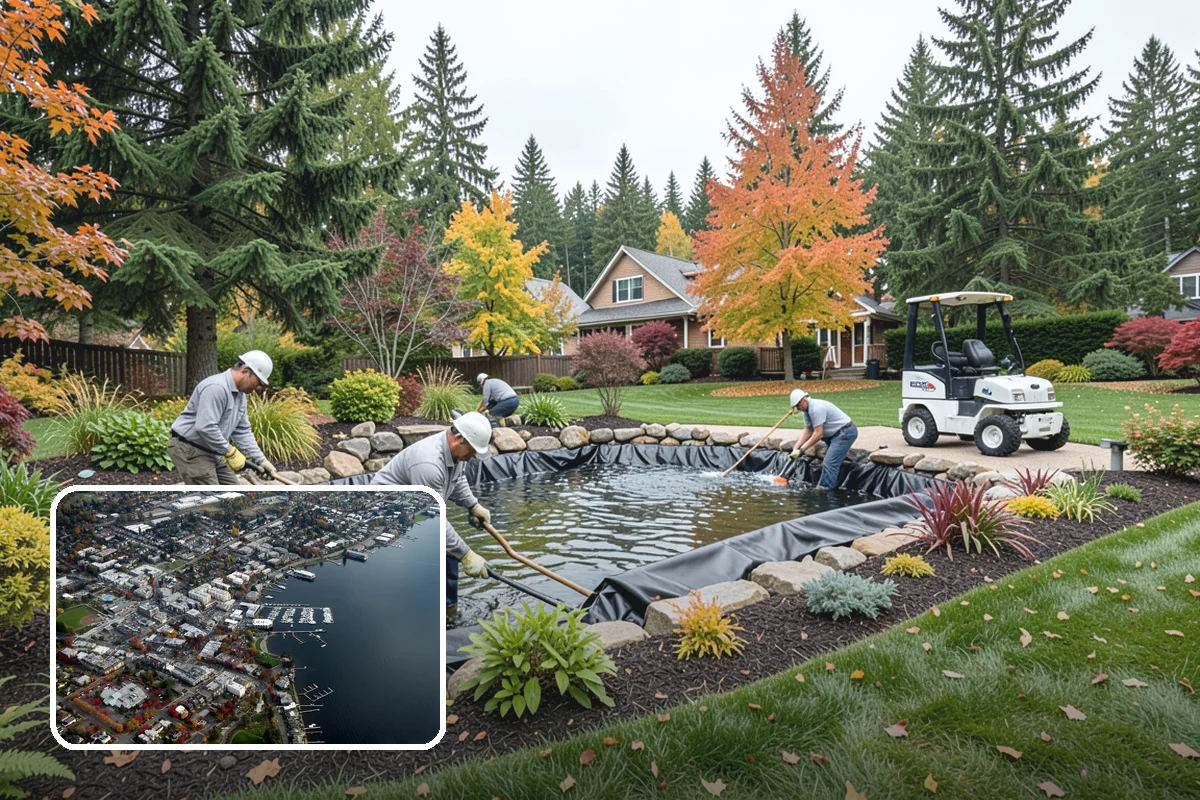 Pear Tree Pruning in Kirkland, King County, WA - Opens congested, upright growth