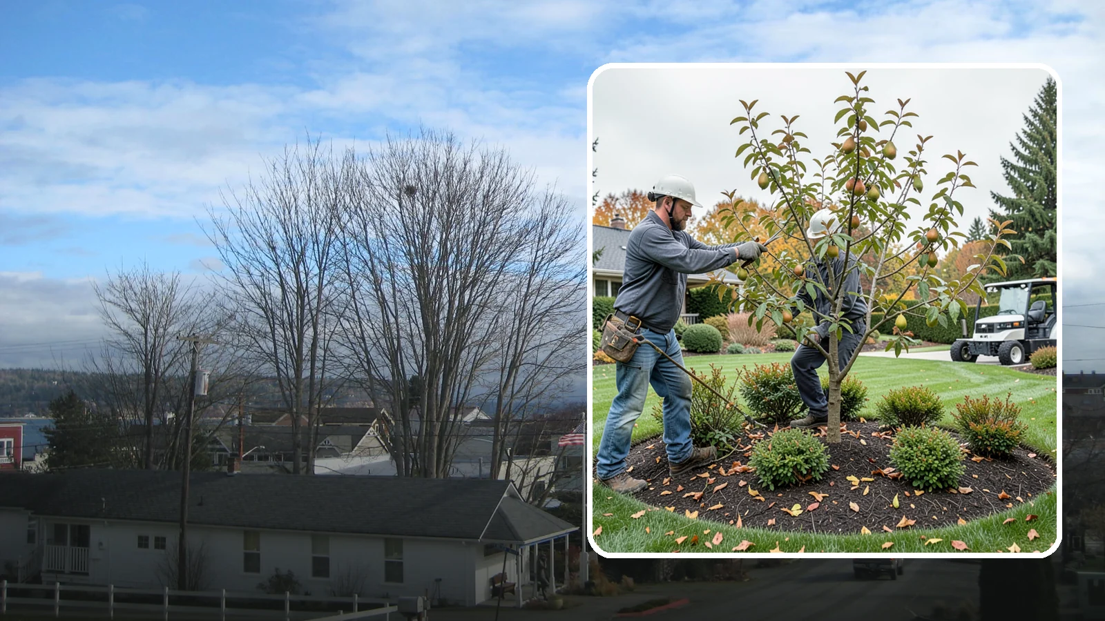 Pear Tree Pruning in Langley, Island County, WA - Structural and fruiting pruning for pear trees that boosts health and harvest.