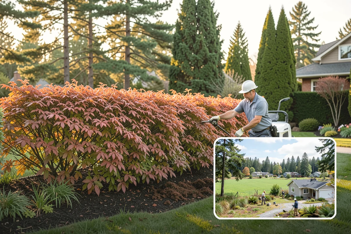 Pear Tree Pruning in Lyman, Skagit County, WA - Opens congested, upright growth