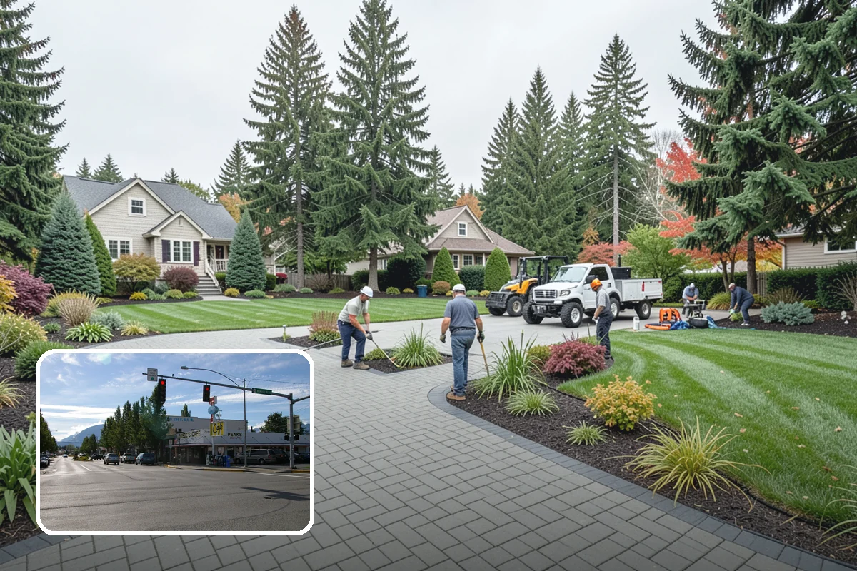 Pear Tree Pruning in North Bend, King County, WA - Opens congested, upright growth