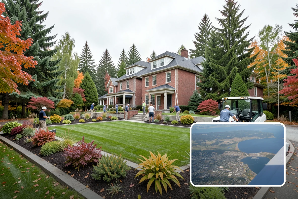 Pear Tree Pruning in Oak Harbor, Island County, WA - Opens congested, upright growth