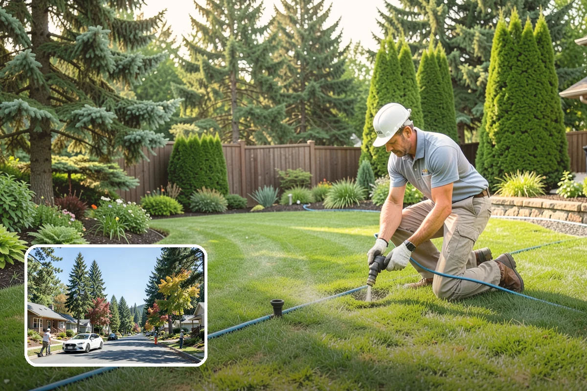 Pear Tree Pruning in Orting, Pierce County, WA - Opens congested, upright growth