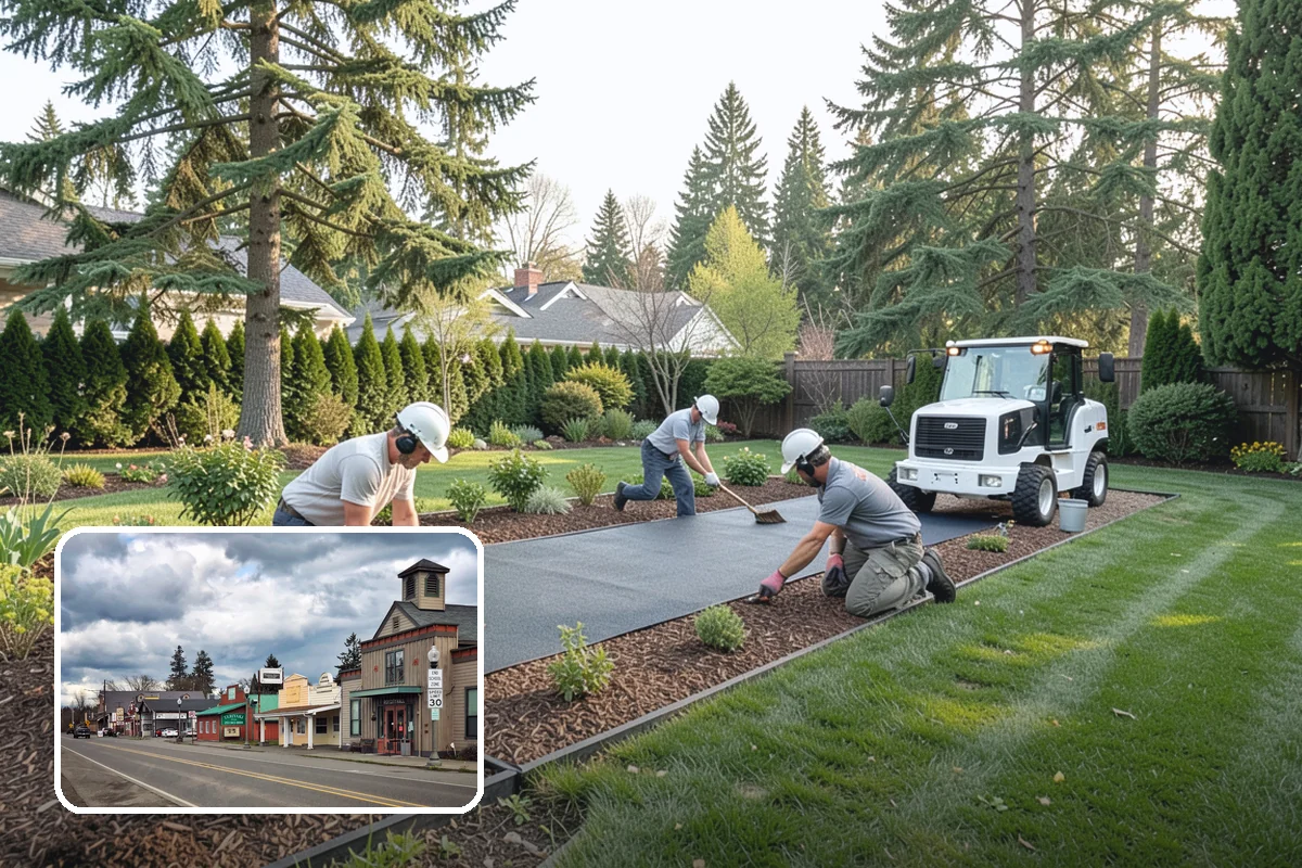 Pear Tree Pruning in Roy, Pierce County, WA - Opens congested, upright growth