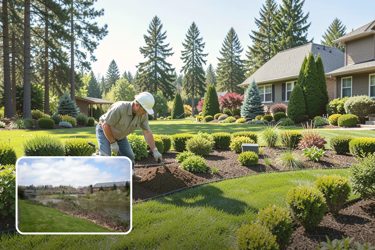 Pear Tree Pruning in Tukwila, King County, WA - Opens congested, upright growth