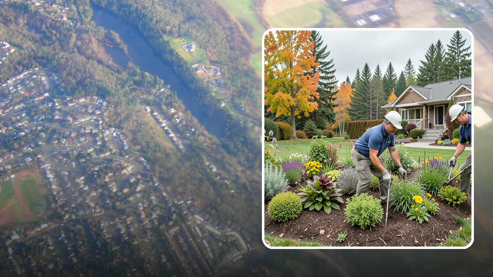 Perennial Planting in Algona, King County, WA - Long-lived perennials that return and fill in year after year for lasting, low-cost color.