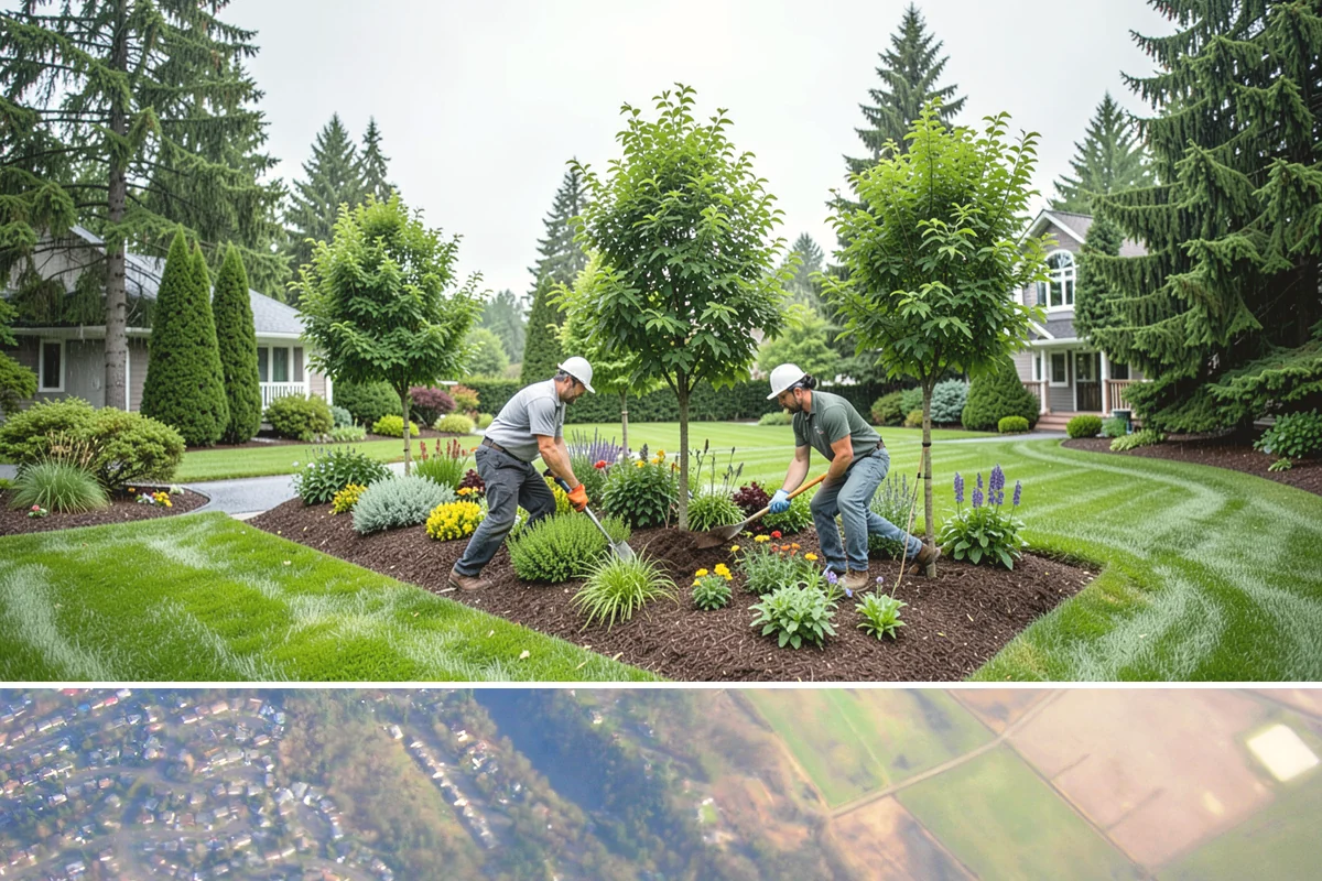 Perennial Planting in Algona, King County, WA - Best planted in spring or fall so roots establish before summer heat or winter cold.