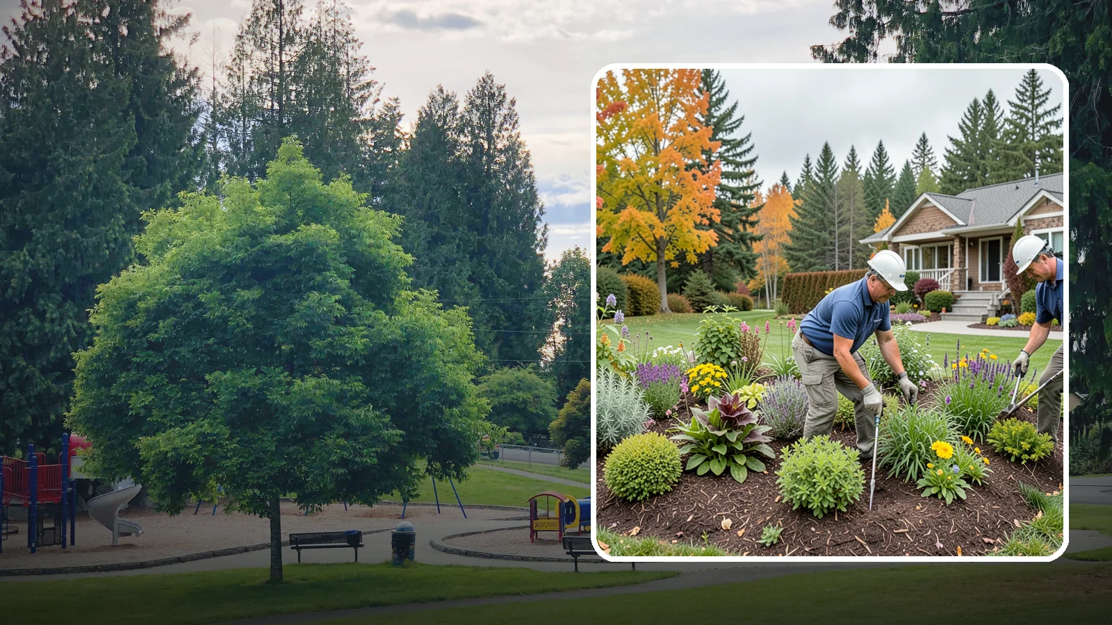 Perennial Planting in Bonney Lake, Pierce County, WA - Long-lived perennials that return and fill in year after year for lasting, low-cost color.