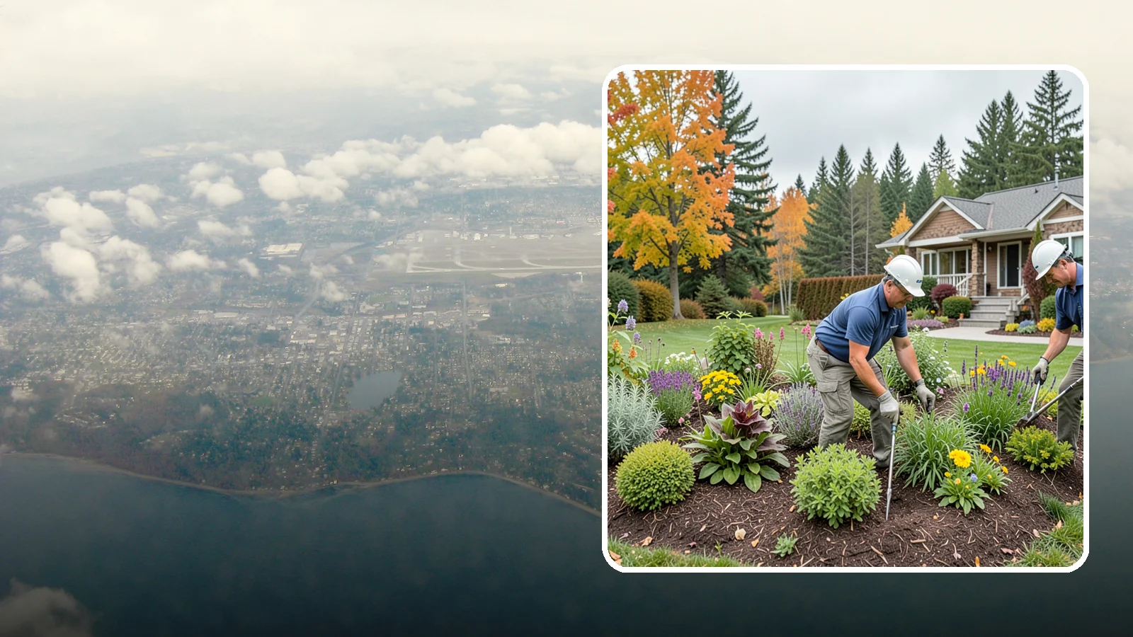 Perennial Planting in Burien, King County, WA - Long-lived perennials that return and fill in year after year for lasting, low-cost color.