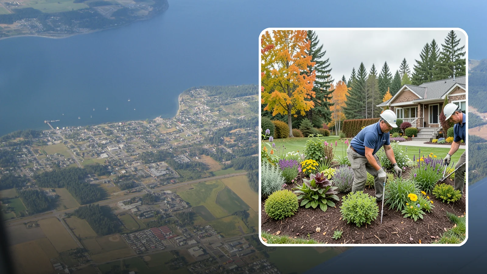 Perennial Planting in Coupeville, Island County, WA - Long-lived perennials that return and fill in year after year for lasting, low-cost color.