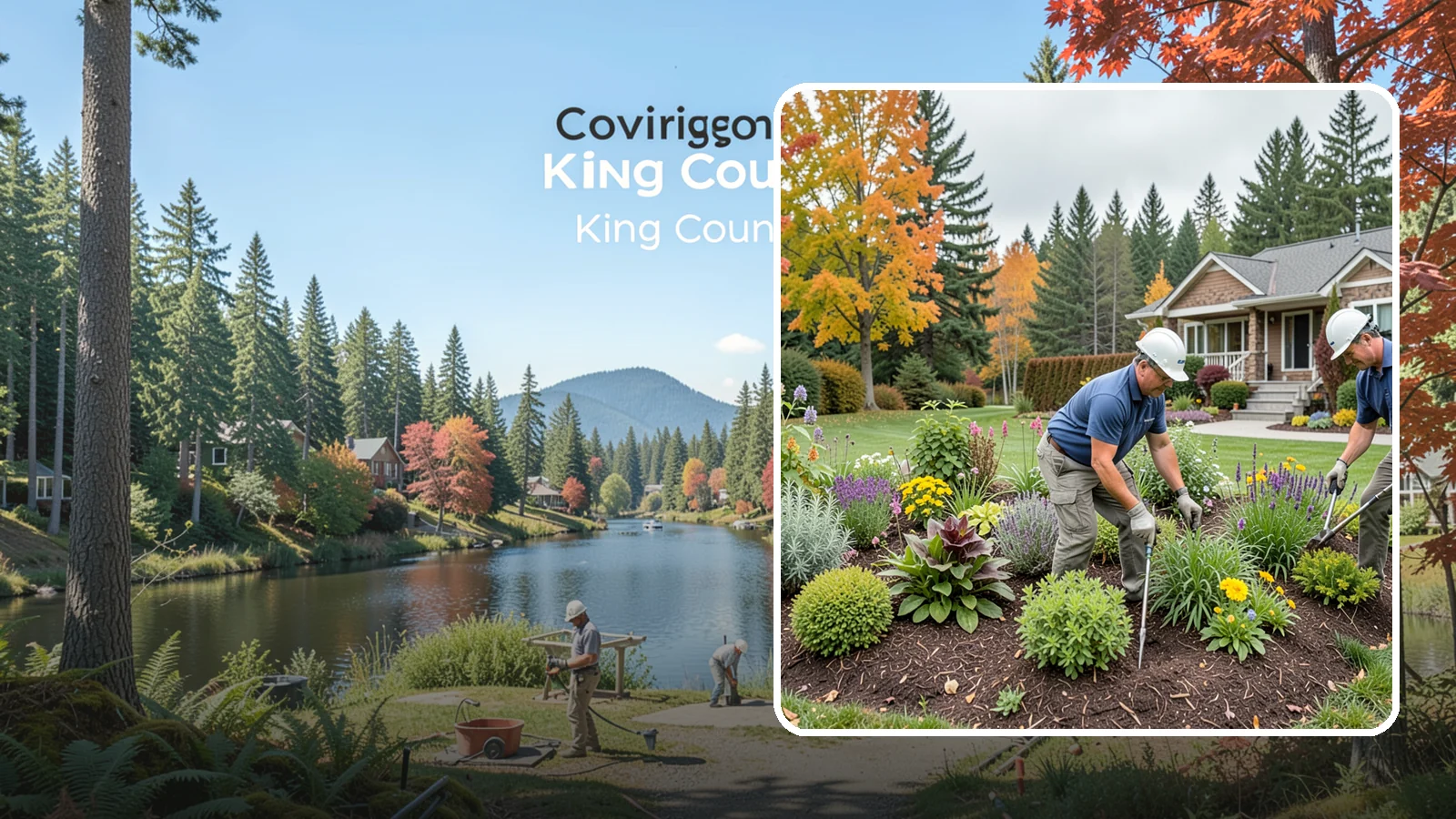 Perennial Planting in Covington, King County, WA - Long-lived perennials that return and fill in year after year for lasting, low-cost color.