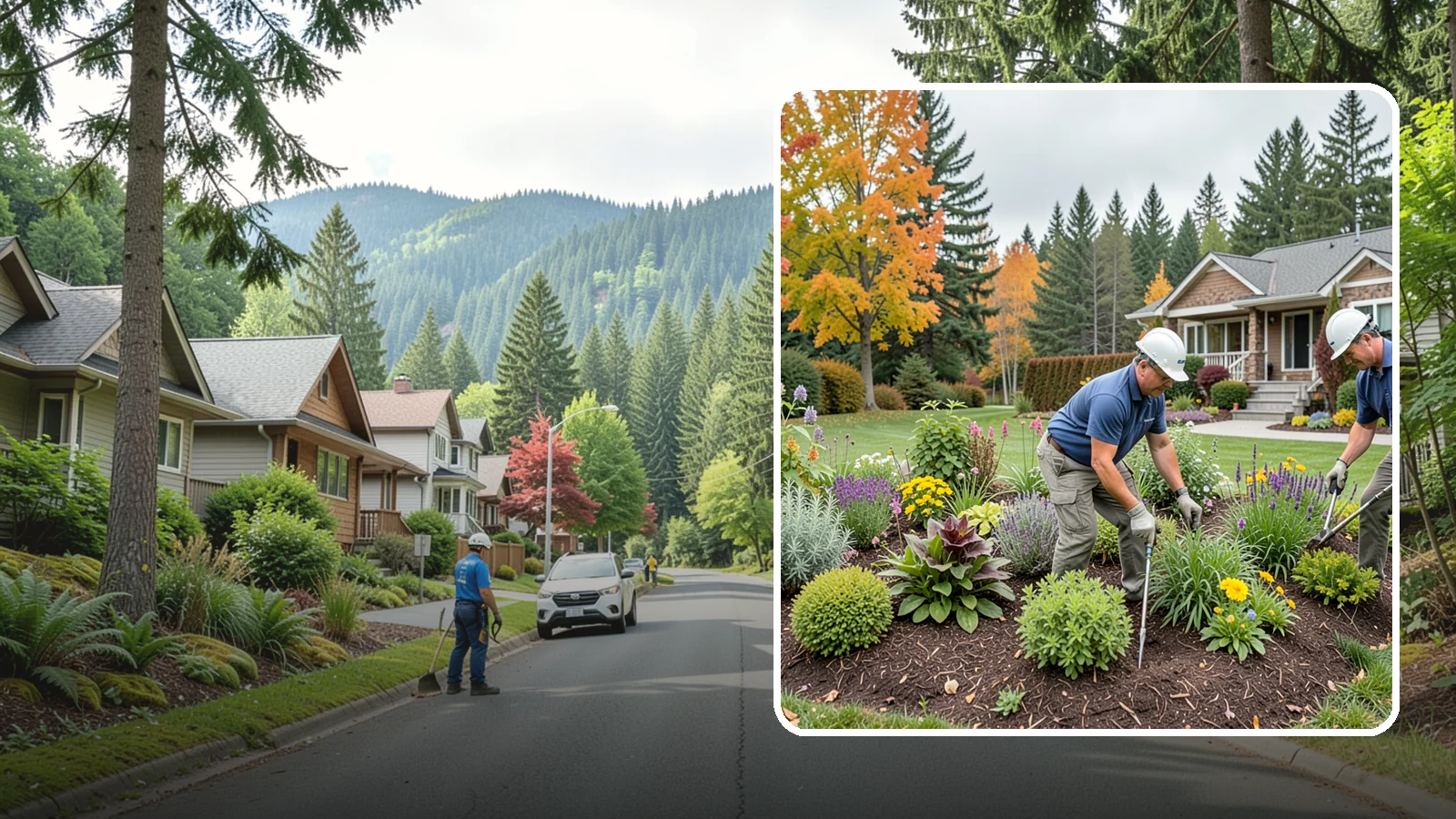 Perennial Planting in Darrington, Snohomish County, WA - Long-lived perennials that return and fill in year after year for lasting, low-cost color.