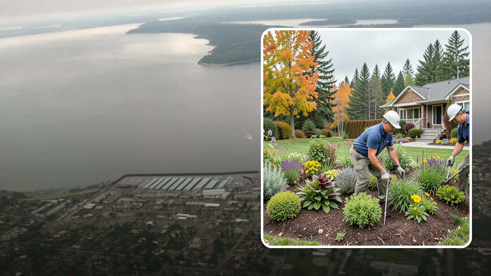 Perennial Planting in Des Moines, King County, WA - Long-lived perennials that return and fill in year after year for lasting, low-cost color.