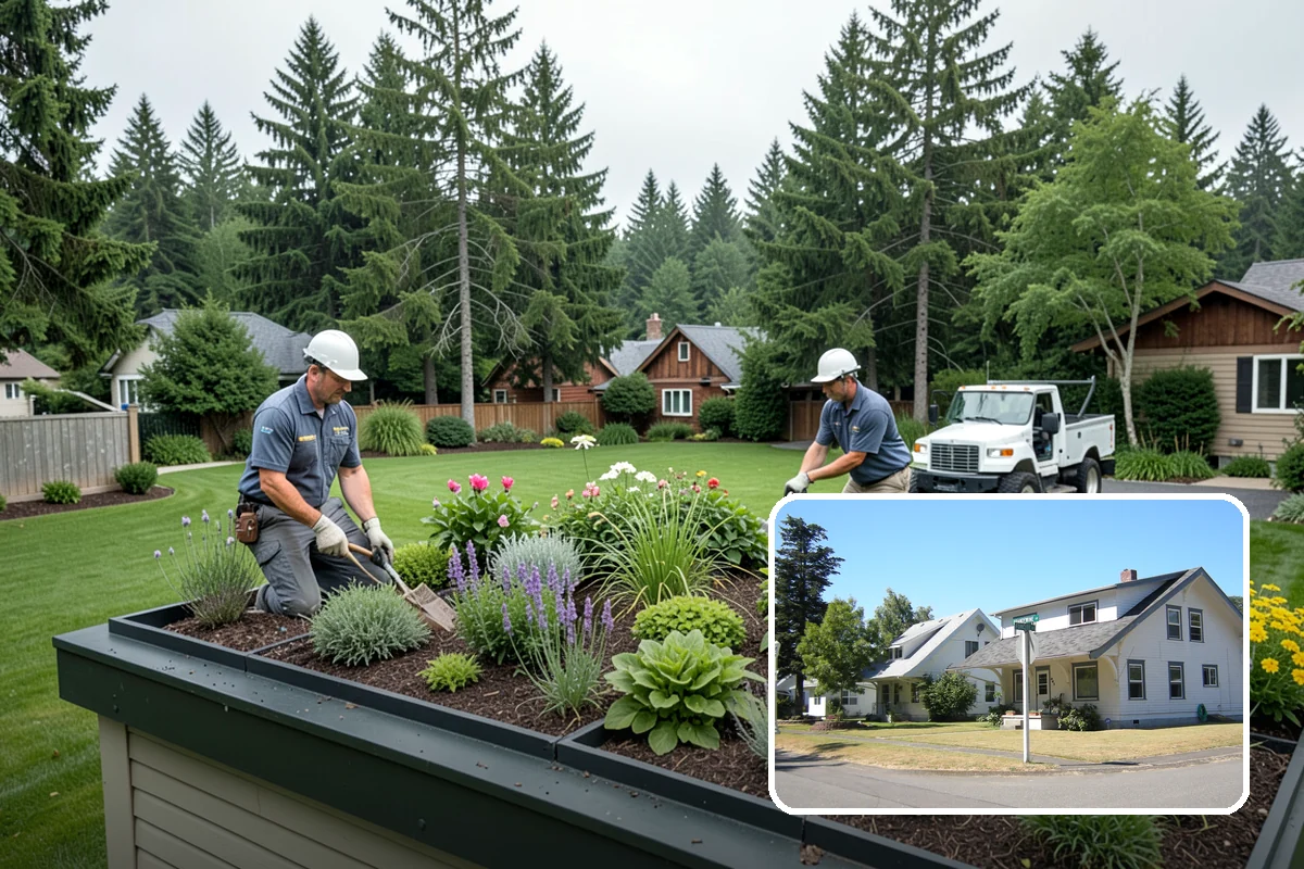 Perennial Planting in DuPont, Pierce County, WA - Plants that return and improve every year