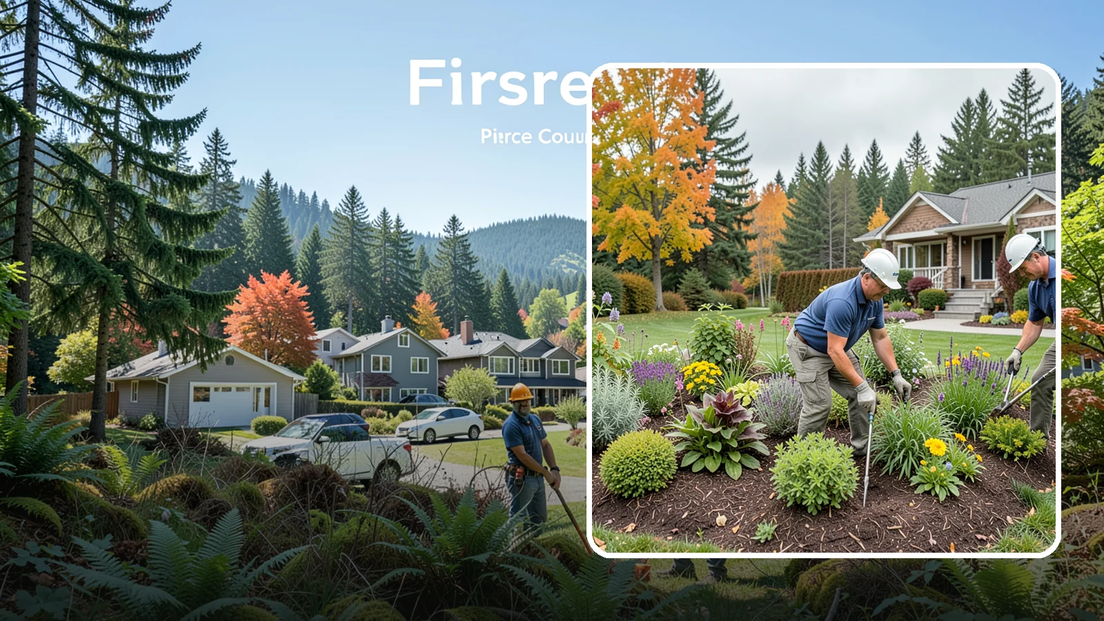 Perennial Planting in Fircrest, Pierce County, WA - Long-lived perennials that return and fill in year after year for lasting, low-cost color.