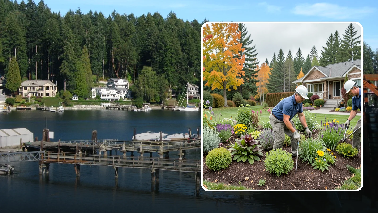 Perennial Planting in Gig Harbor, Pierce County, WA - Long-lived perennials that return and fill in year after year for lasting, low-cost color.