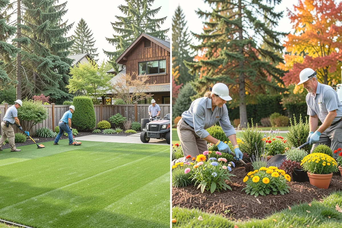 Perennial Planting in Issaquah, King County, WA - Select perennials for the site and bloom sequence