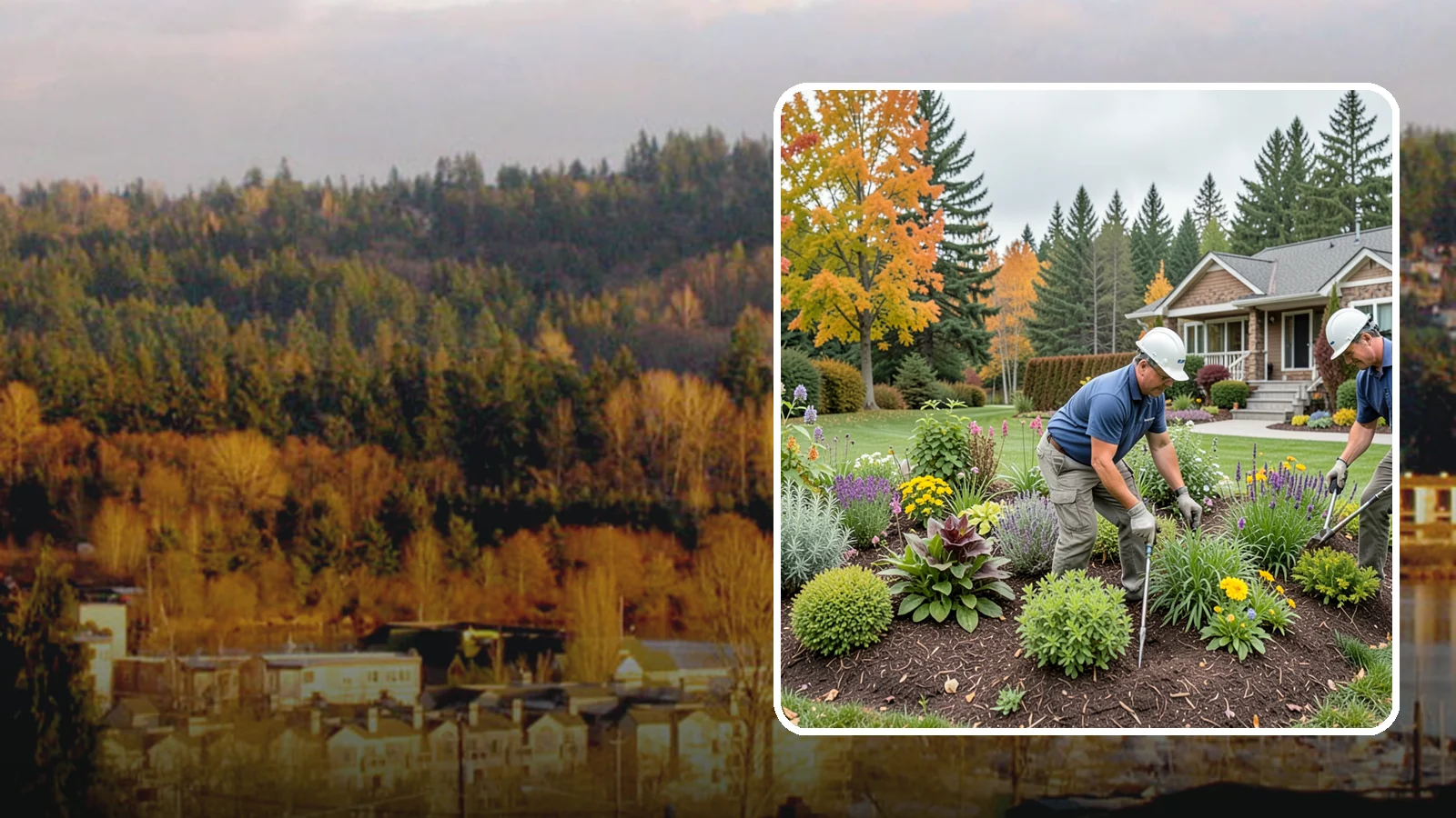 Perennial Planting in Kenmore, King County, WA - Long-lived perennials that return and fill in year after year for lasting, low-cost color.