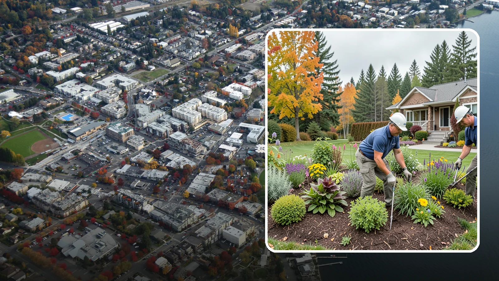 Perennial Planting in Kirkland, King County, WA - Long-lived perennials that return and fill in year after year for lasting, low-cost color.
