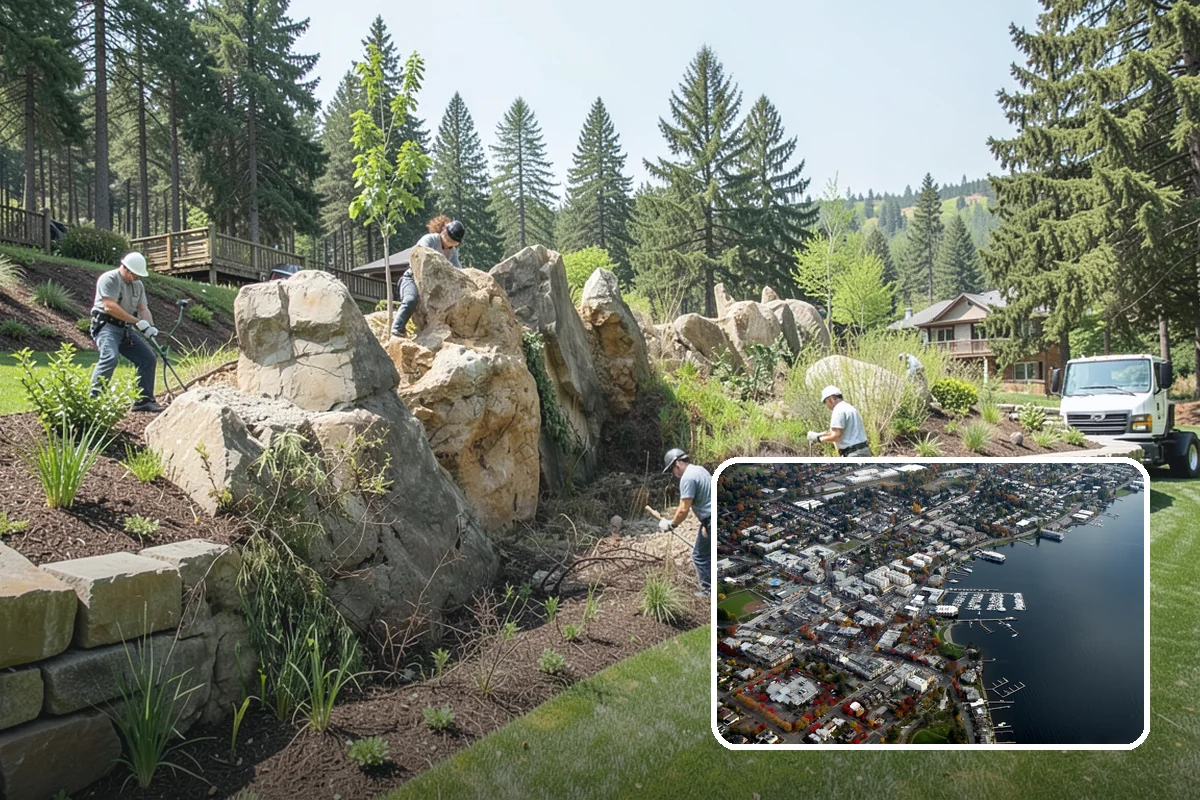 Perennial Planting in Kirkland, King County, WA - Plants that return and improve every year
