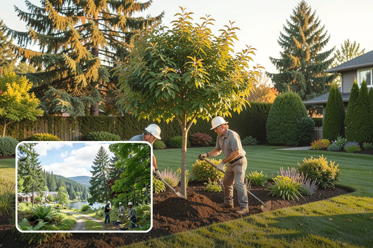 Perennial Planting in Lake Forest Park, King County, WA - Plants that return and improve every year