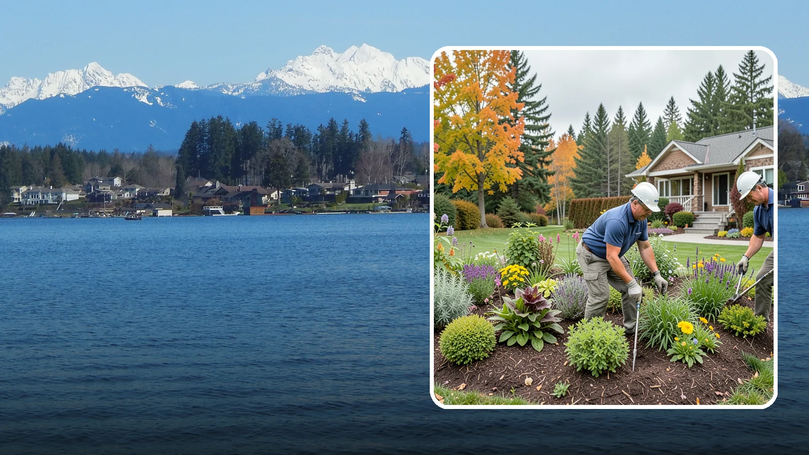 Perennial Planting in Lake Stevens, Snohomish County, WA - Long-lived perennials that return and fill in year after year for lasting, low-cost color.