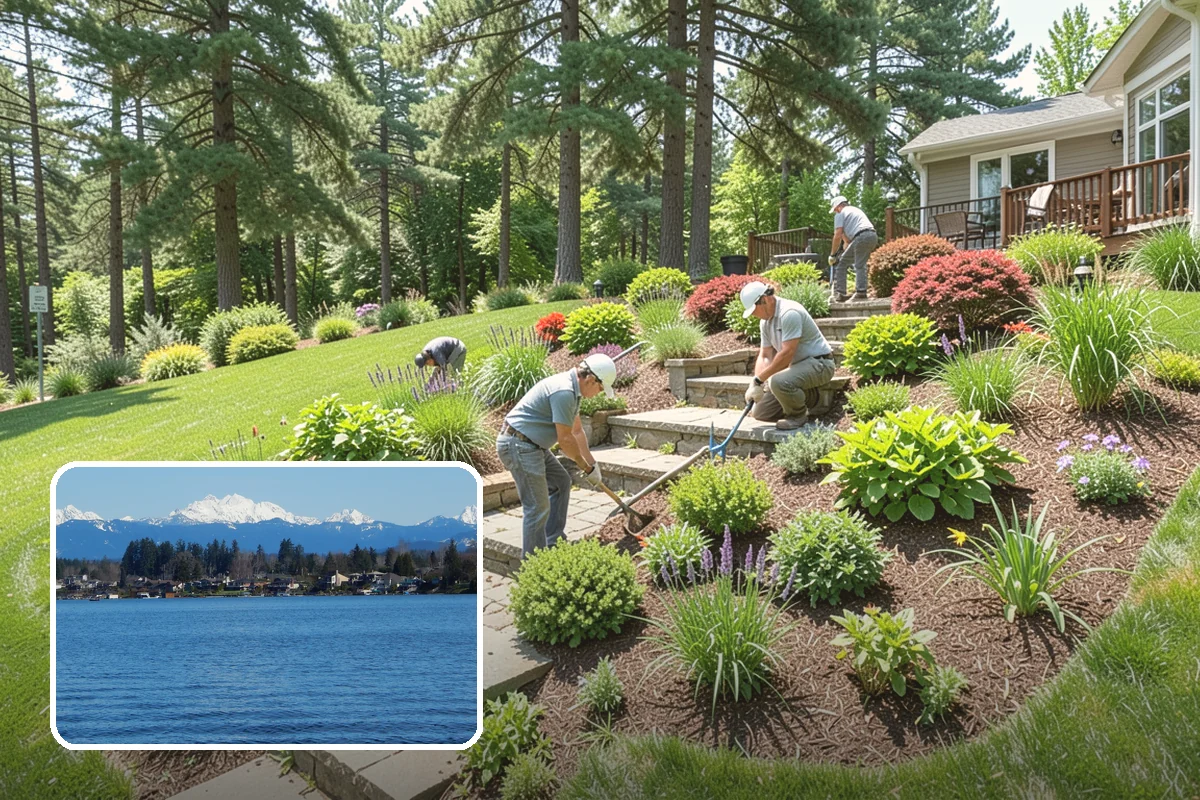 Perennial Planting in Lake Stevens, Snohomish County, WA - Plants that return and improve every year