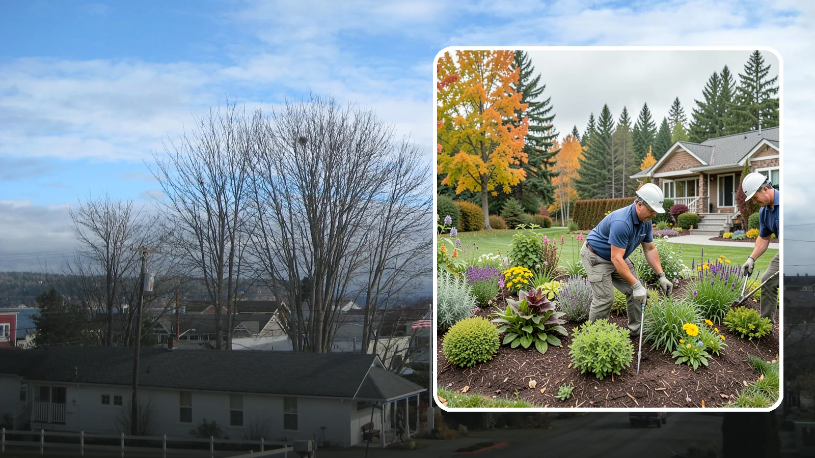 Perennial Planting in Langley, Island County, WA - Long-lived perennials that return and fill in year after year for lasting, low-cost color.