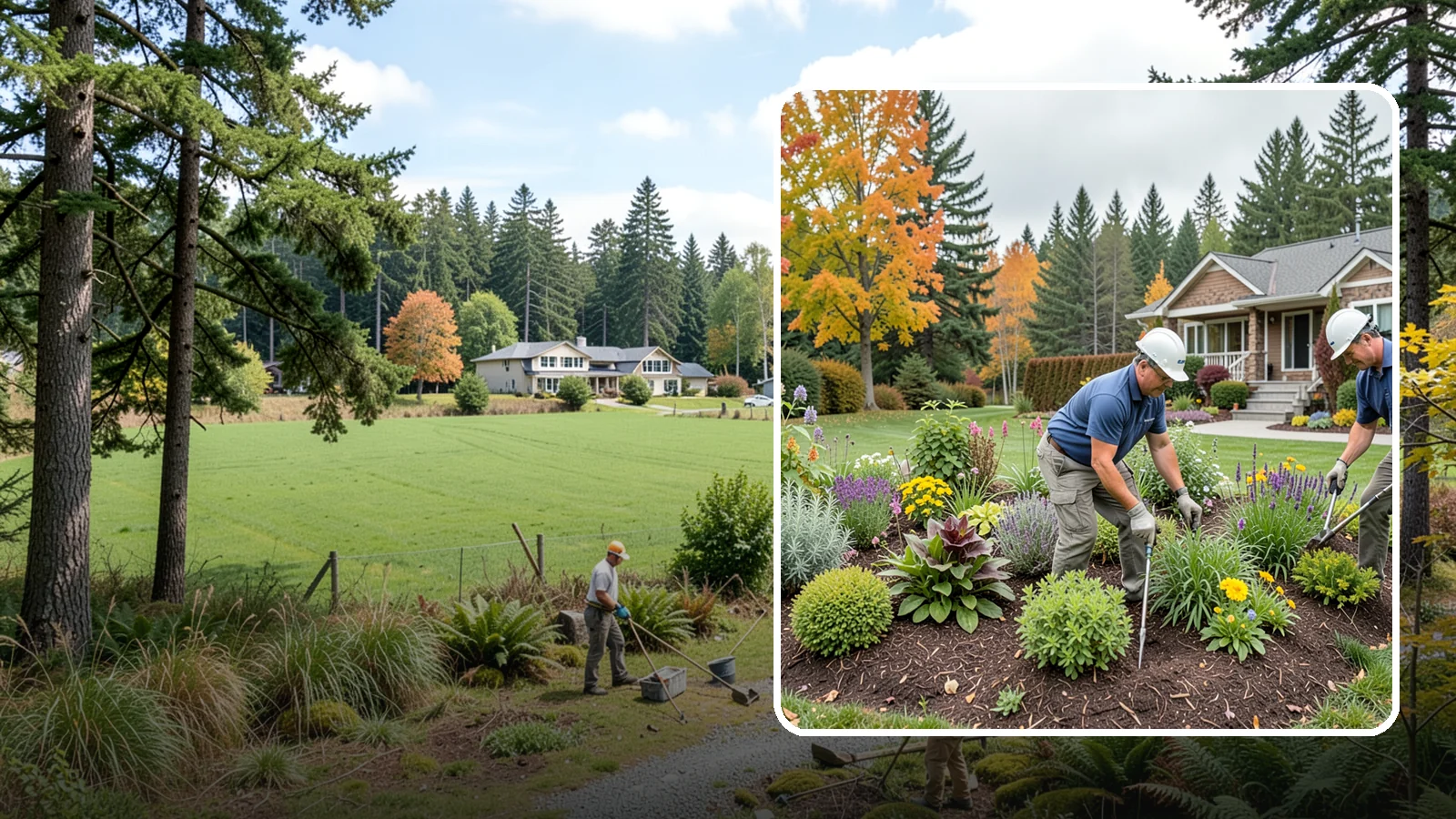 Perennial Planting in Lyman, Skagit County, WA - Long-lived perennials that return and fill in year after year for lasting, low-cost color.