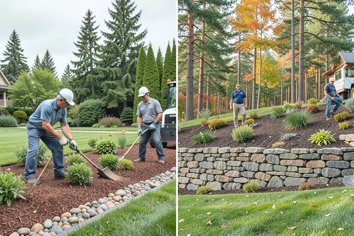 Perennial Planting in Marysville, Snohomish County, WA - Select perennials for the site and bloom sequence