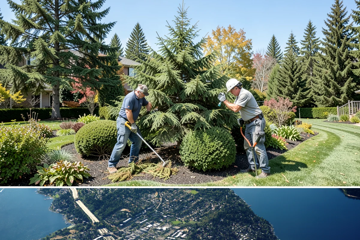 Perennial Planting in Mercer Island, King County, WA - Best planted in spring or fall so roots establish before summer heat or winter cold.