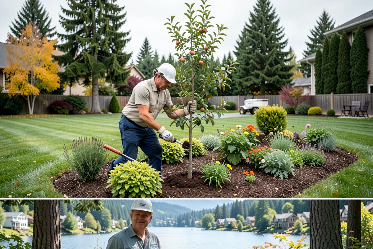 Perennial Planting in Milton, King County, WA - Best planted in spring or fall so roots establish before summer heat or winter cold.