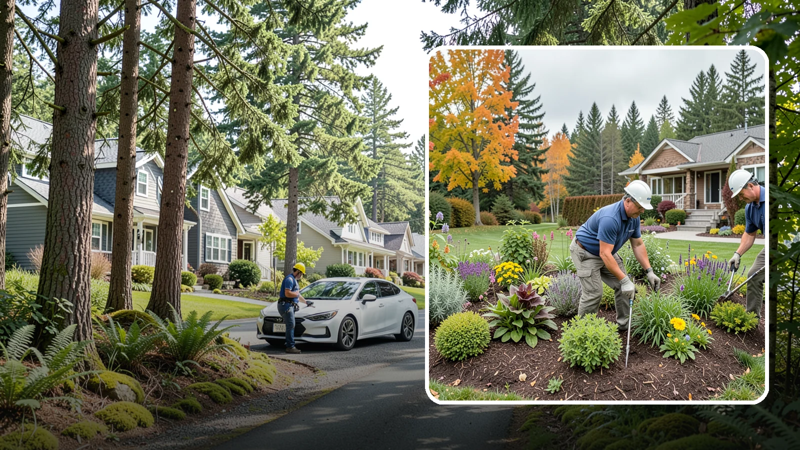 Perennial Planting in Normandy Park, King County, WA - Long-lived perennials that return and fill in year after year for lasting, low-cost color.
