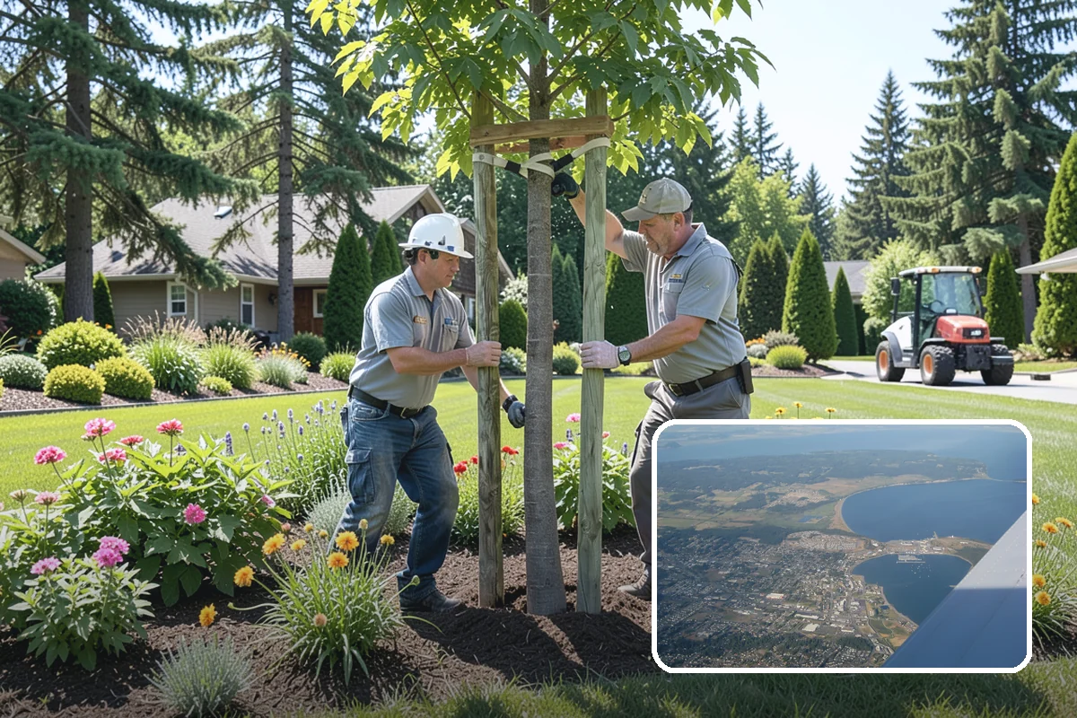 Perennial Planting in Oak Harbor, Island County, WA - Plants that return and improve every year