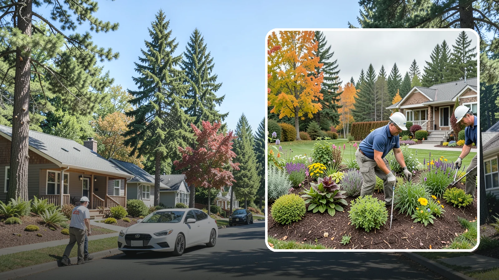 Perennial Planting in Orting, Pierce County, WA - Long-lived perennials that return and fill in year after year for lasting, low-cost color.