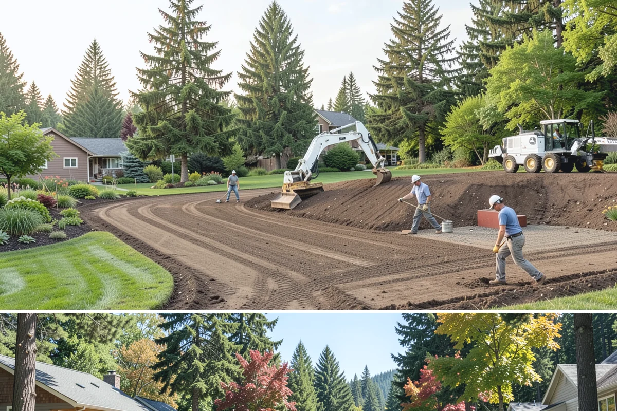Perennial Planting in Orting, Pierce County, WA - Best planted in spring or fall so roots establish before summer heat or winter cold.
