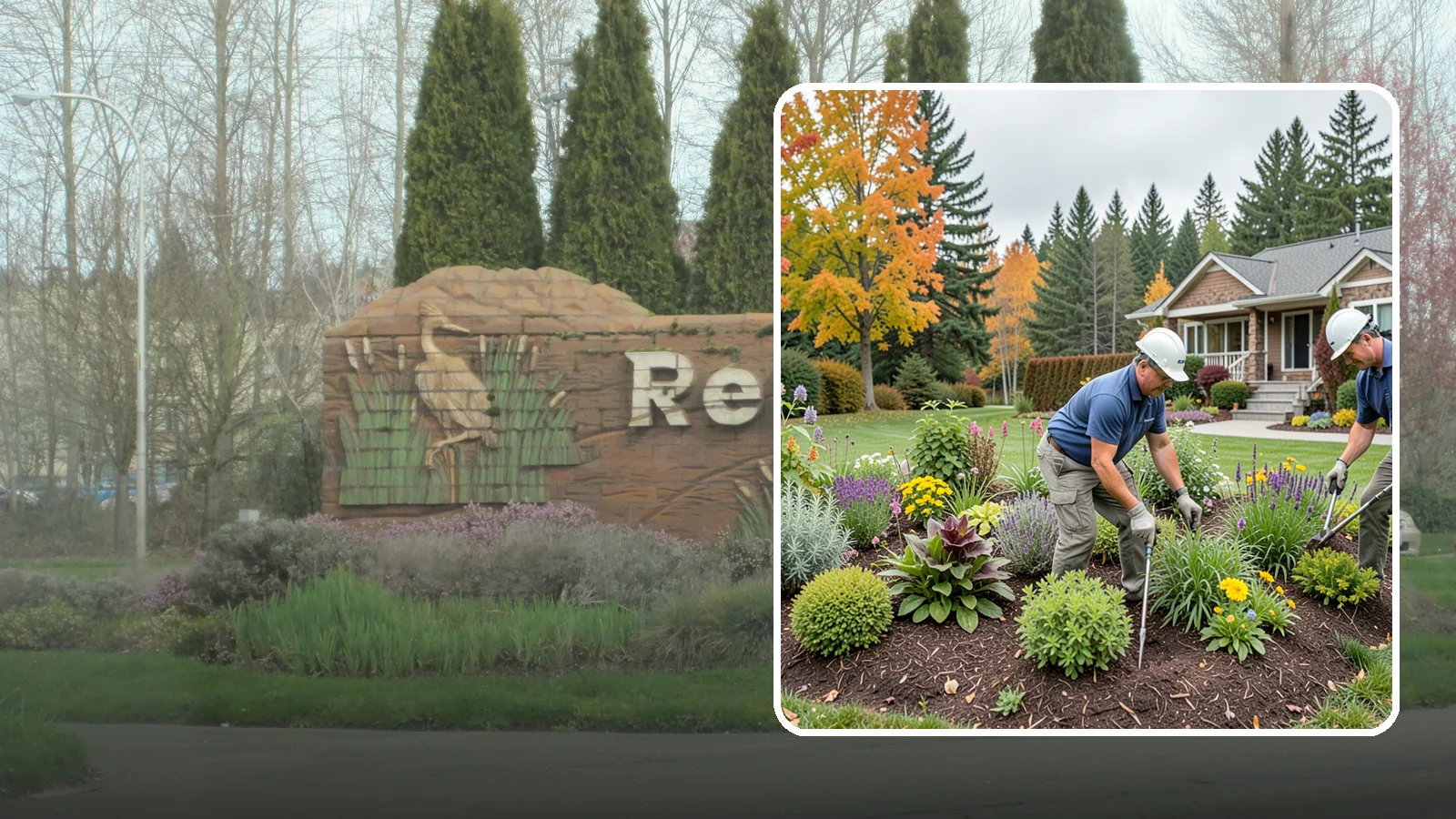 Perennial Planting in Renton, King County, WA - Long-lived perennials that return and fill in year after year for lasting, low-cost color.