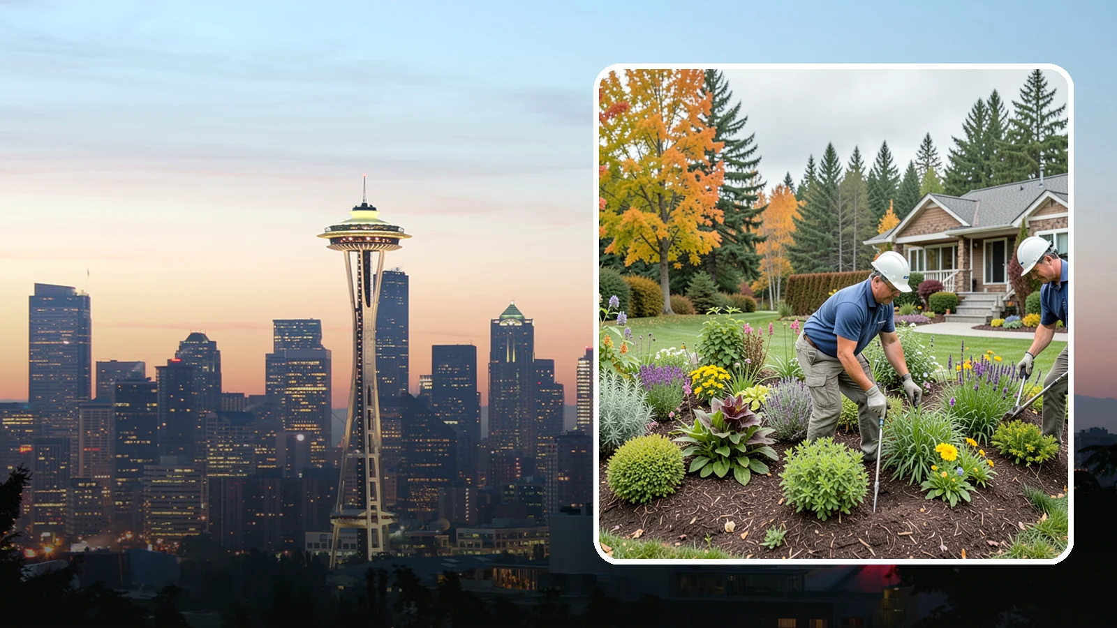 Perennial Planting in Seattle, King County, WA - Long-lived perennials that return and fill in year after year for lasting, low-cost color.