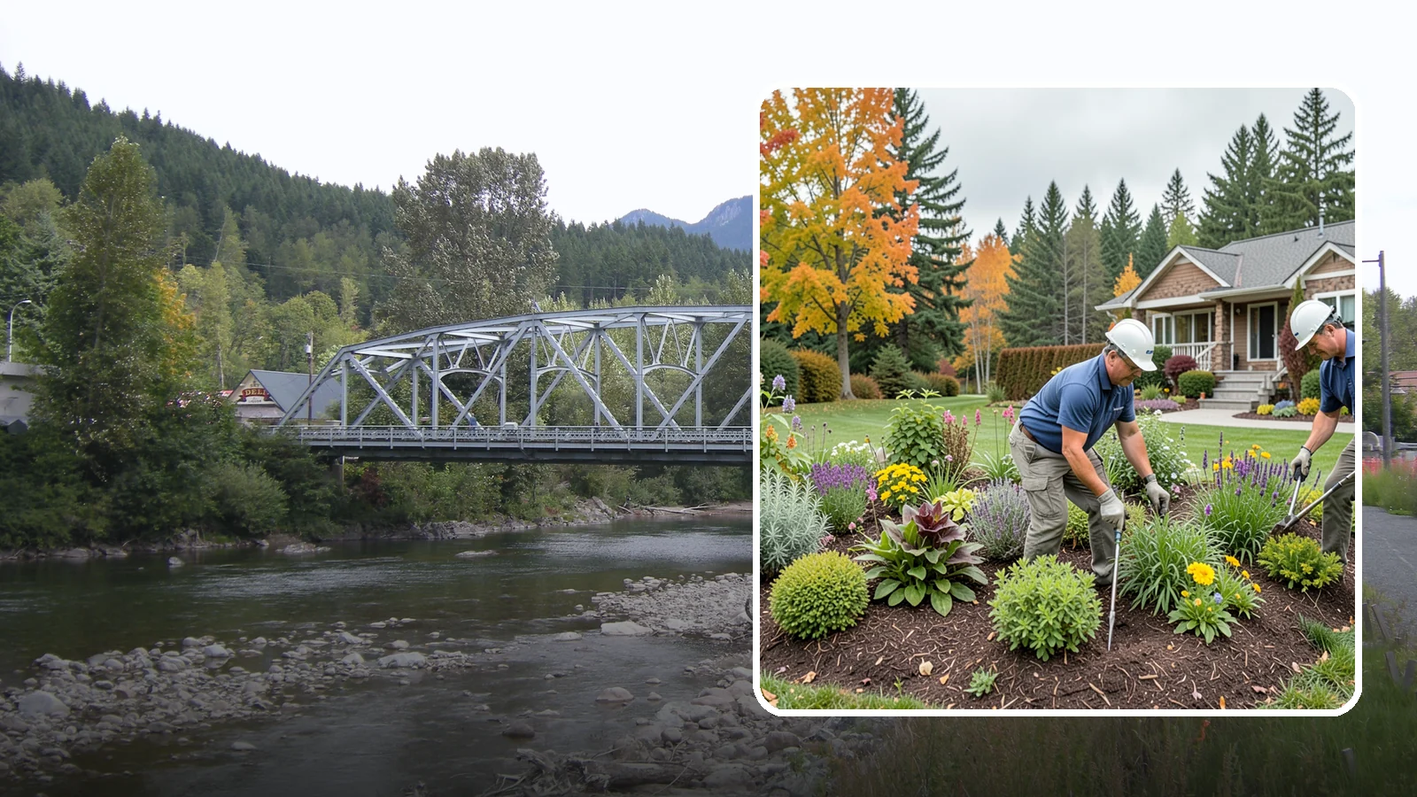 Perennial Planting in Skykomish, King County, WA - Long-lived perennials that return and fill in year after year for lasting, low-cost color.