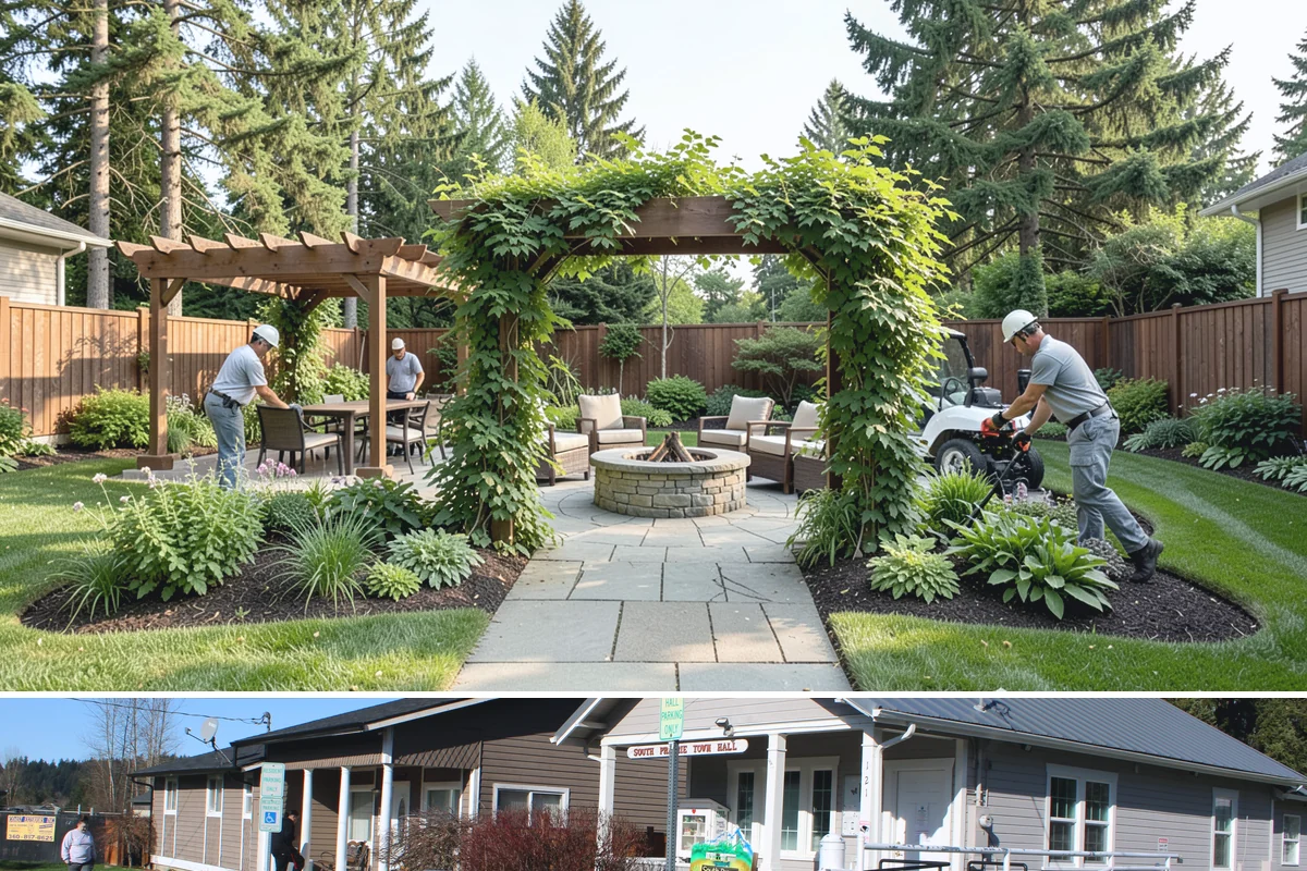 Perennial Planting in South Prairie, Pierce County, WA - Best planted in spring or fall so roots establish before summer heat or winter cold.